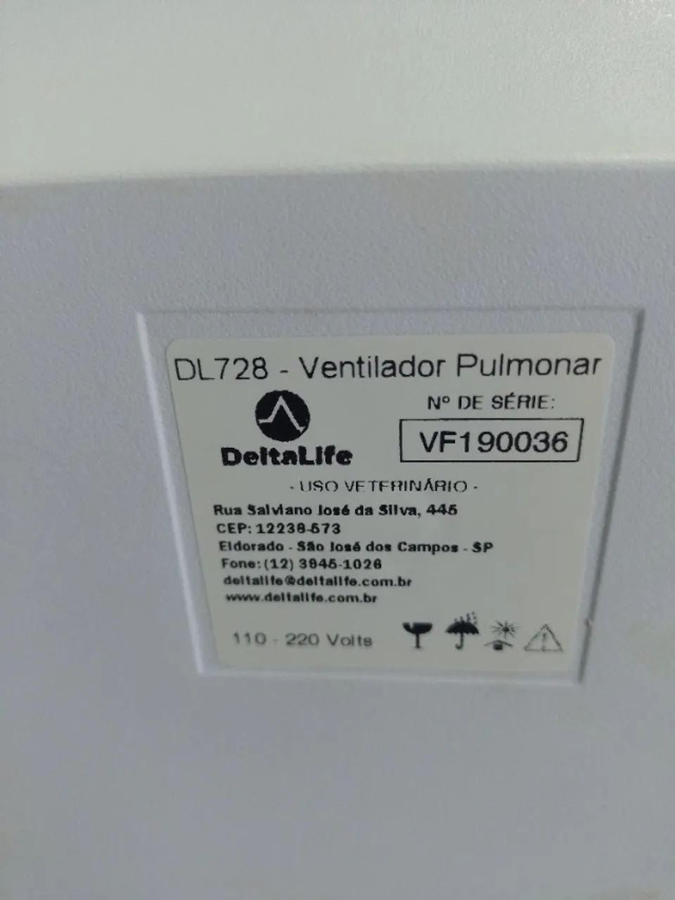Ventilador pulmonar DL728 - Foto 3
