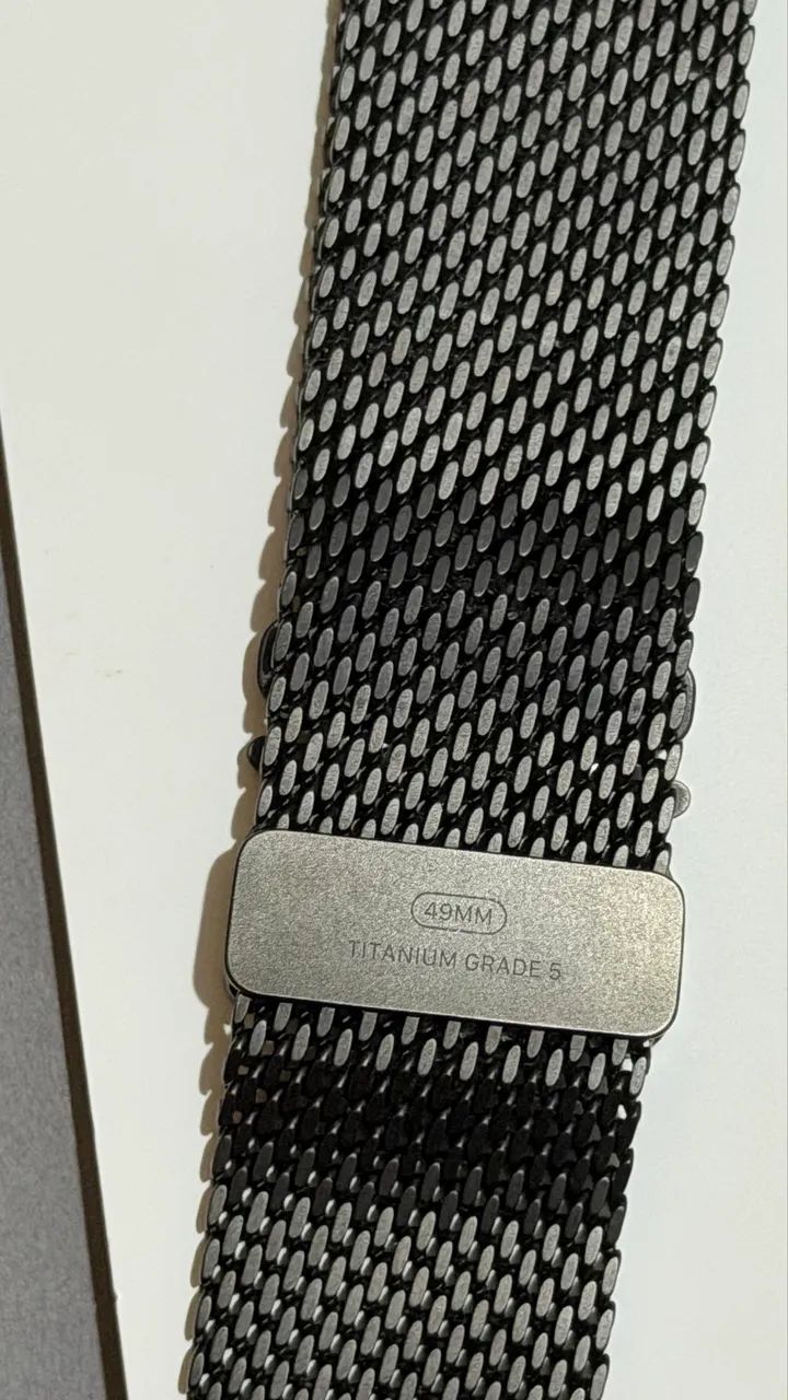 Pulseira Apple Titânio Preta L Original  - Foto 3