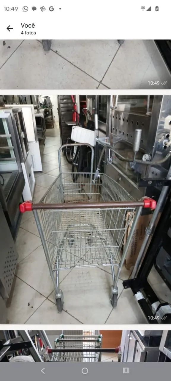 Carrinho de mercado 