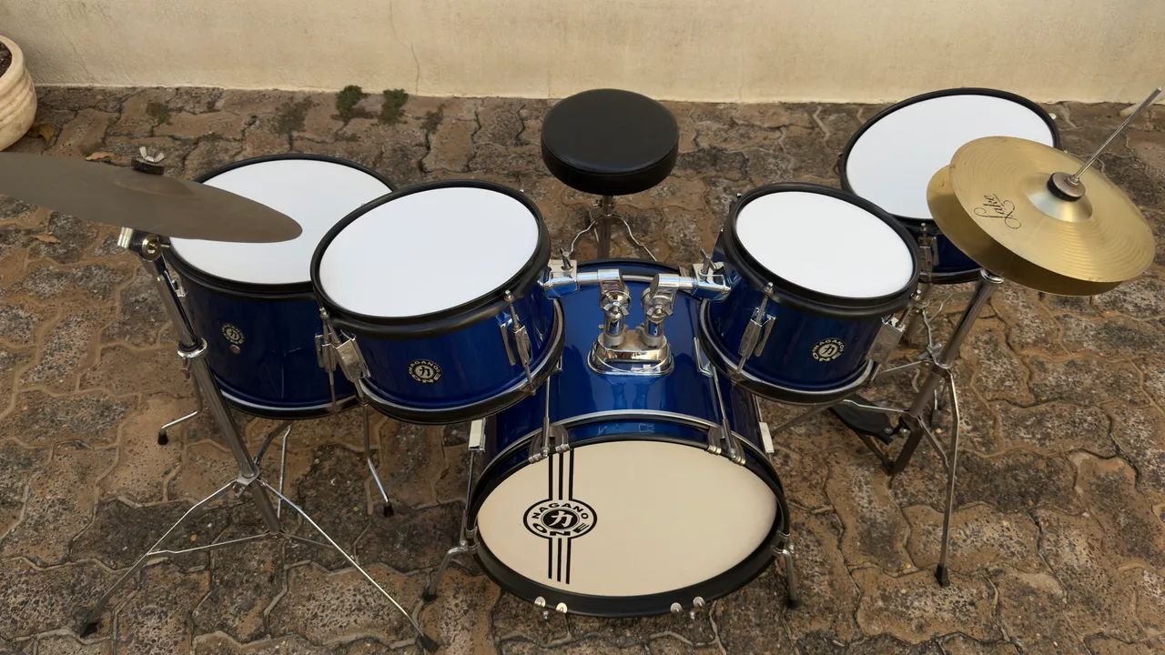 BATERIA INFANTIL NAGANO ONE AZUL - Foto 3