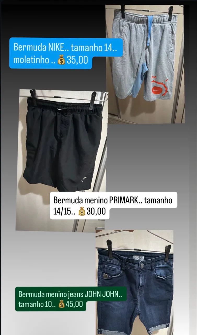 Desapego menino shorts  - Foto 3