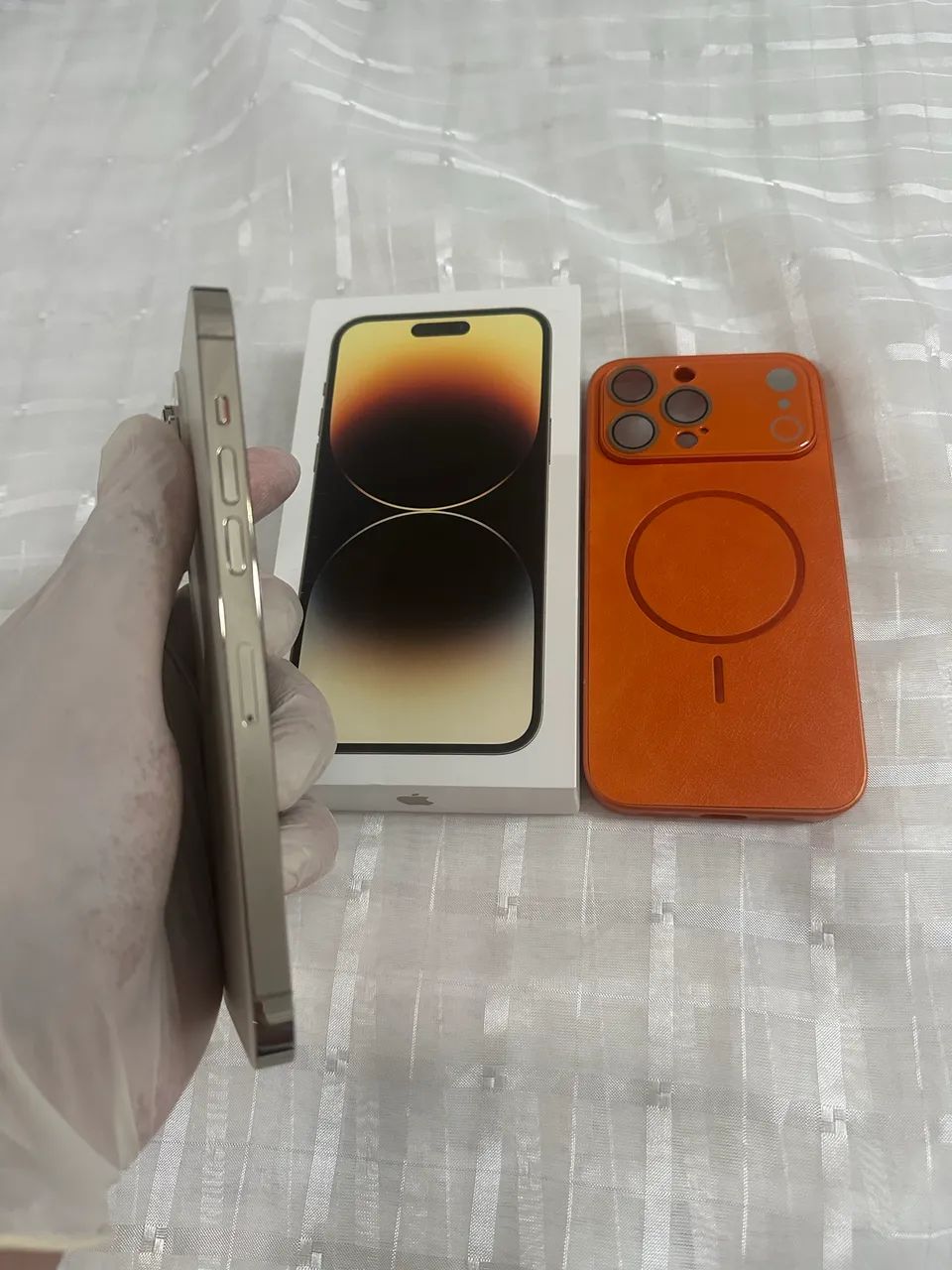 Iphone 14 pro max 256gb gold - Celulares e Smartphones - Cidade