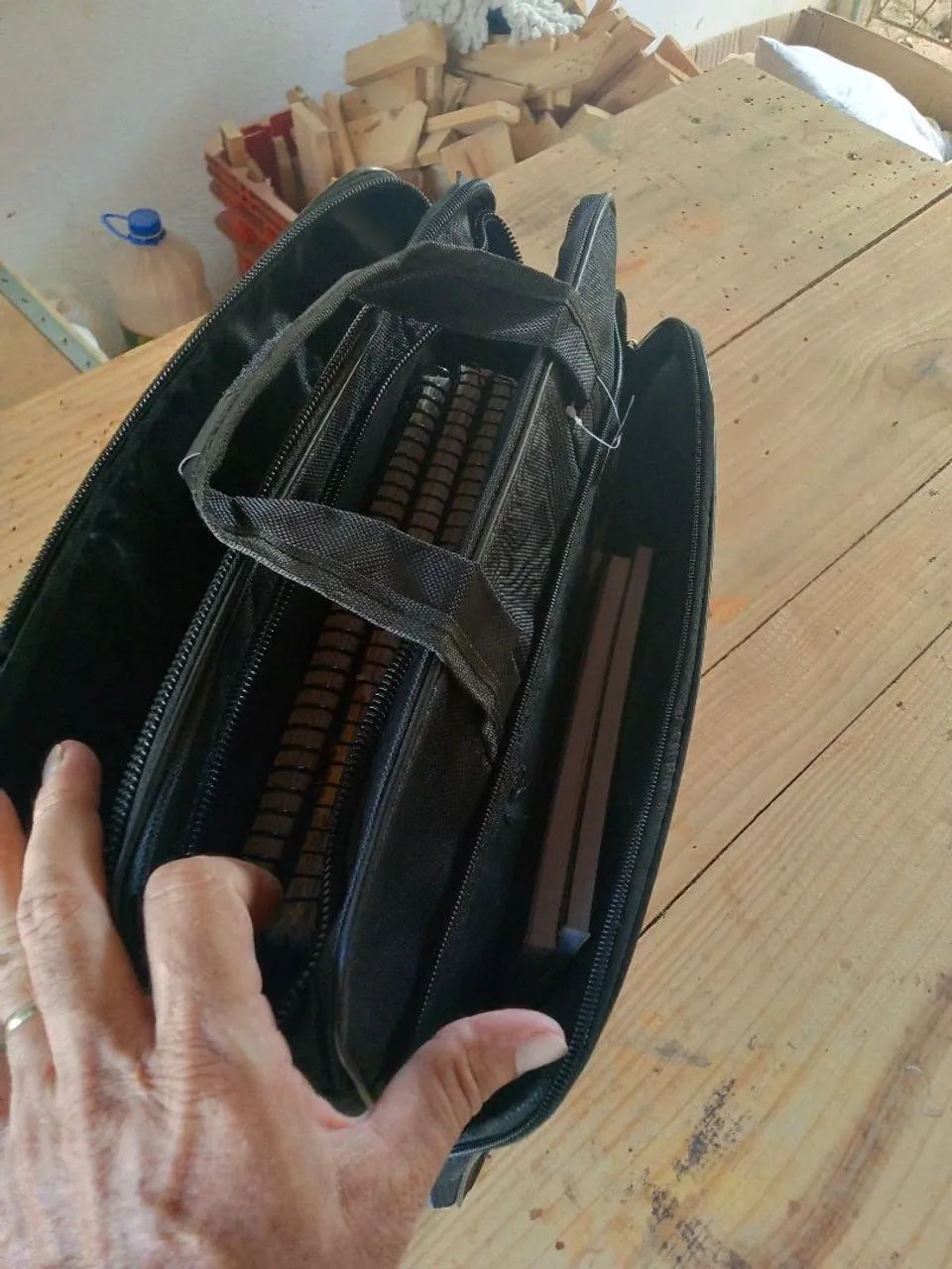 Bolsa tipo maleta executiva em nylon - Foto 5