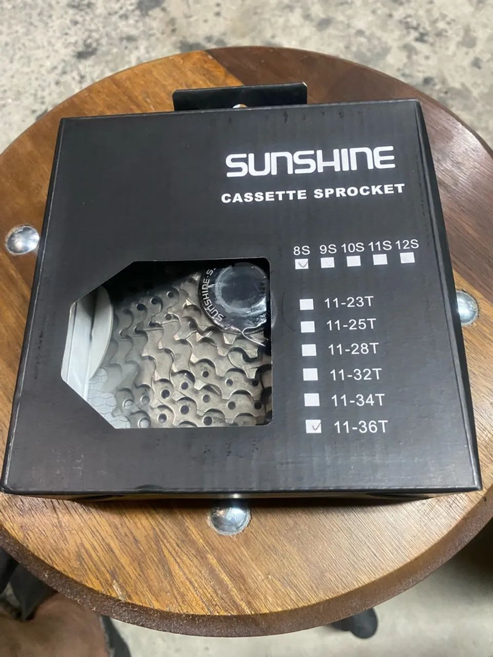 Cassete sunshine 8v 11/36