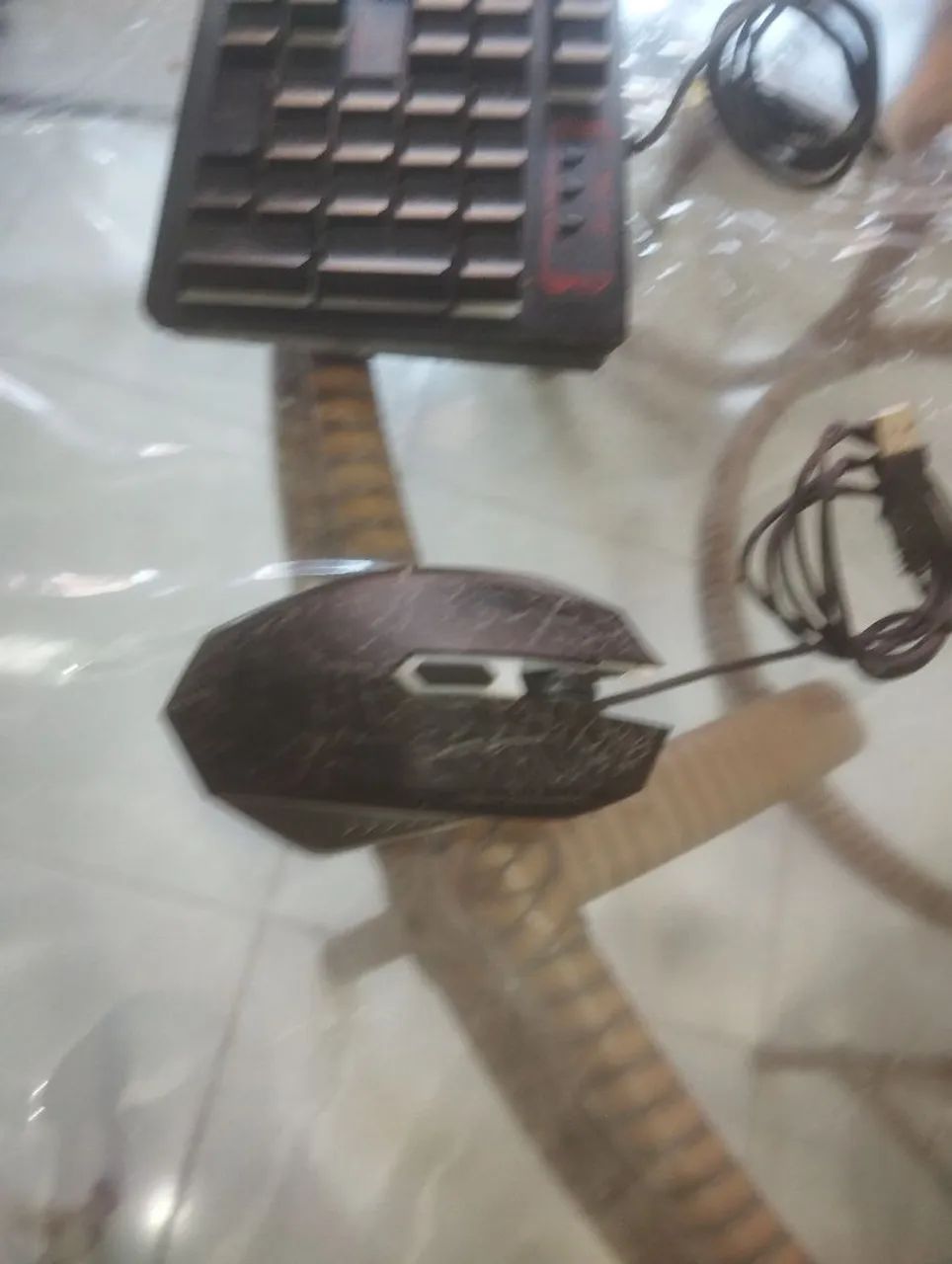 Teclado e Mouse gamer com led FZF - Foto 3