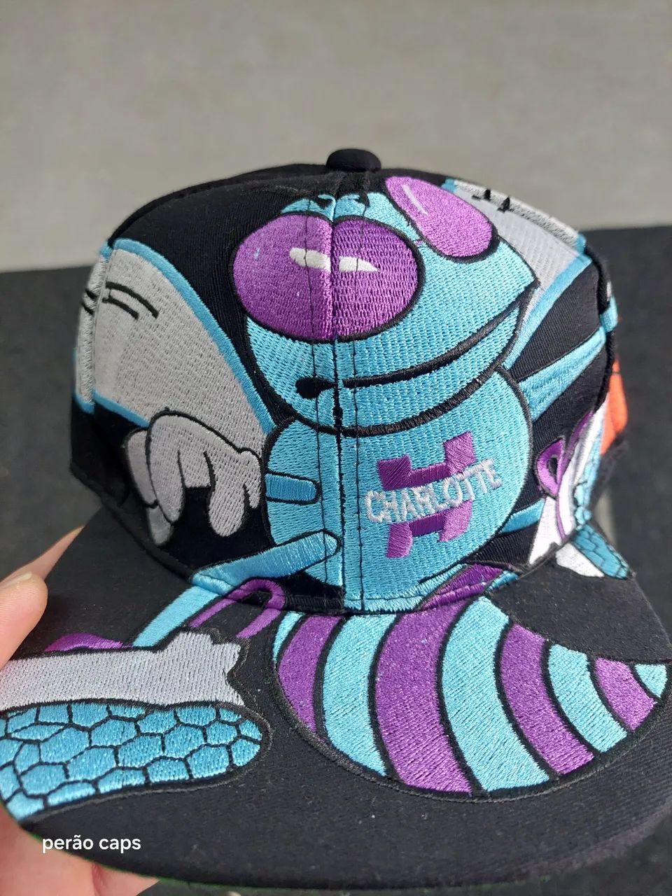 Boné Charlotte Hornets big logo
