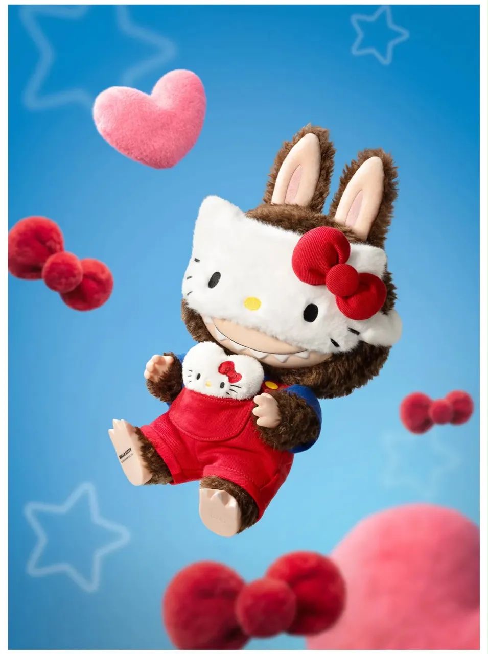 THE MONSTERS x HELLO KITTYラブブLabubu Labubu THE MONSTERS × HELLO KITTY - Hobbies e coleções - Gutierrez