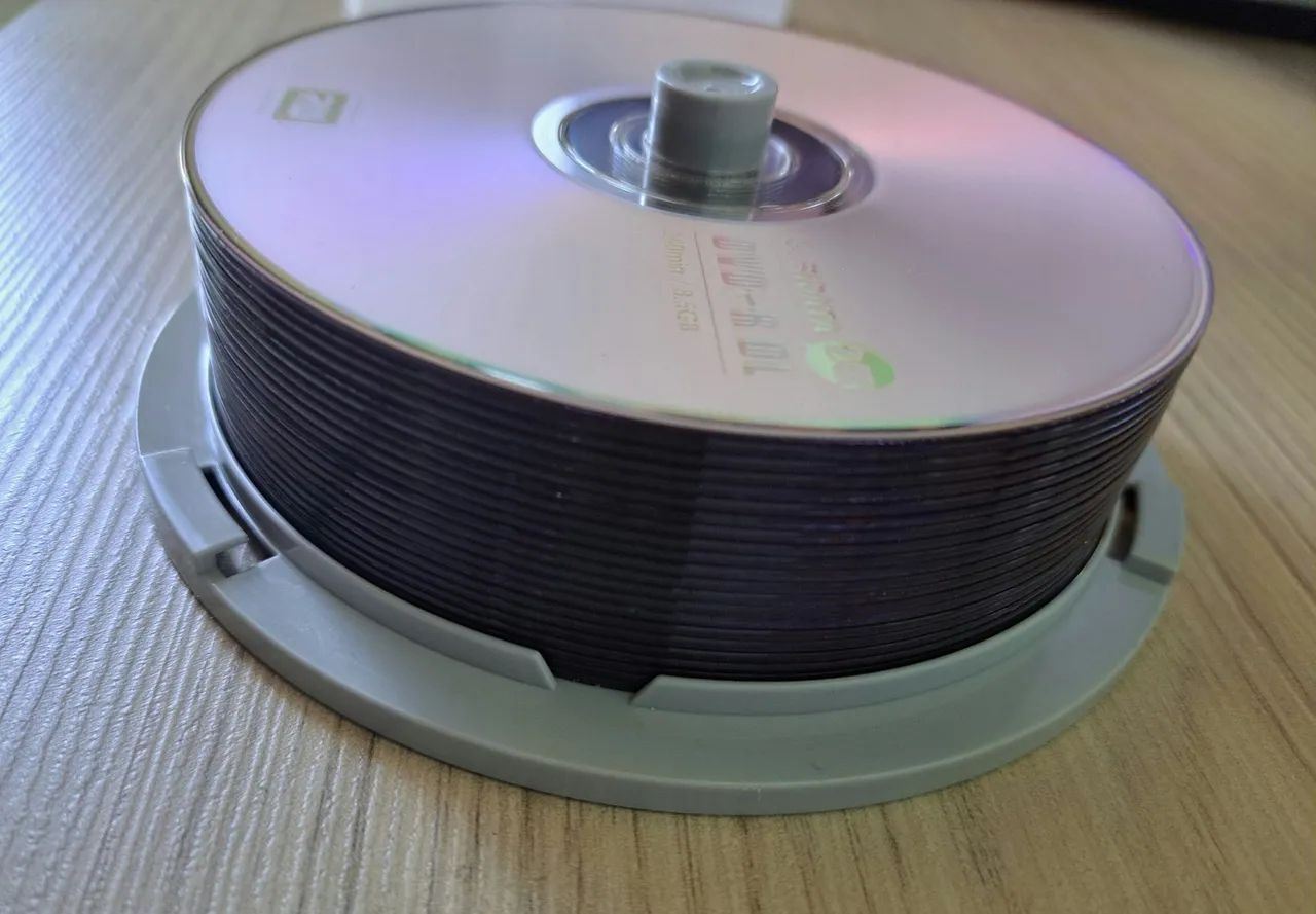 DVD virgem dupla camada 8.5GB (RIDATA) - 22 unid. - Foto 2