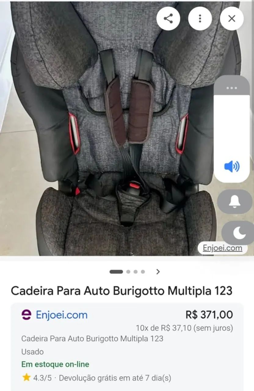 Cadeirinha borigoto 200,00a vista  - Foto 2