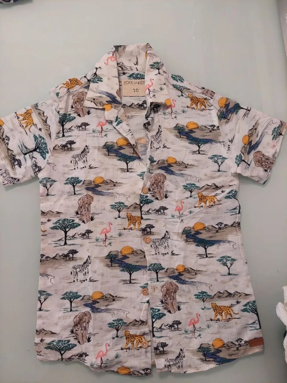 Camisa estampada infantil 