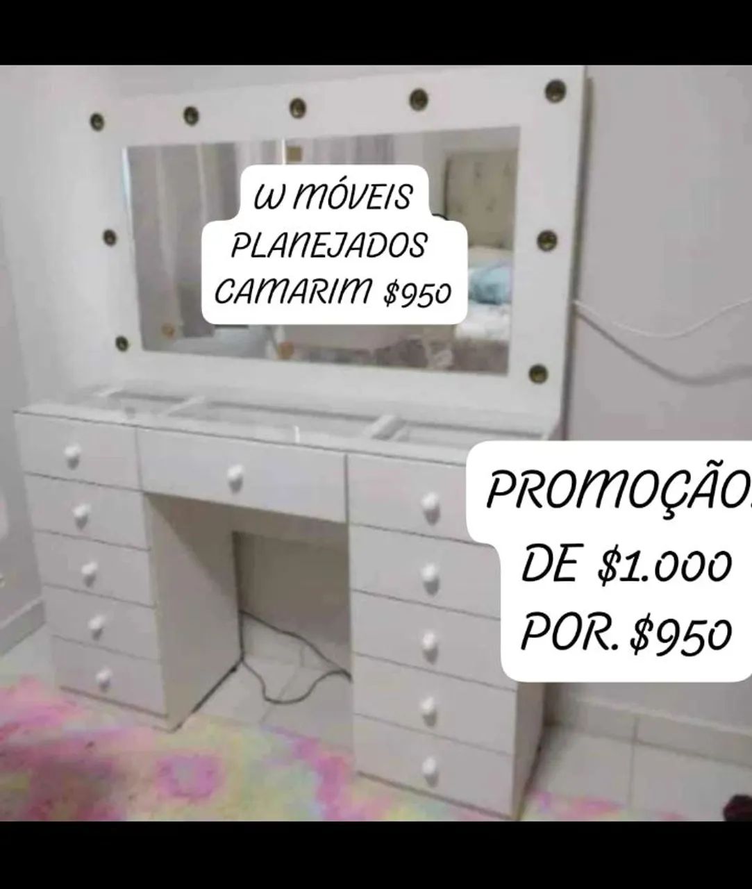 Camarim MDF de fábrica  - Foto 3