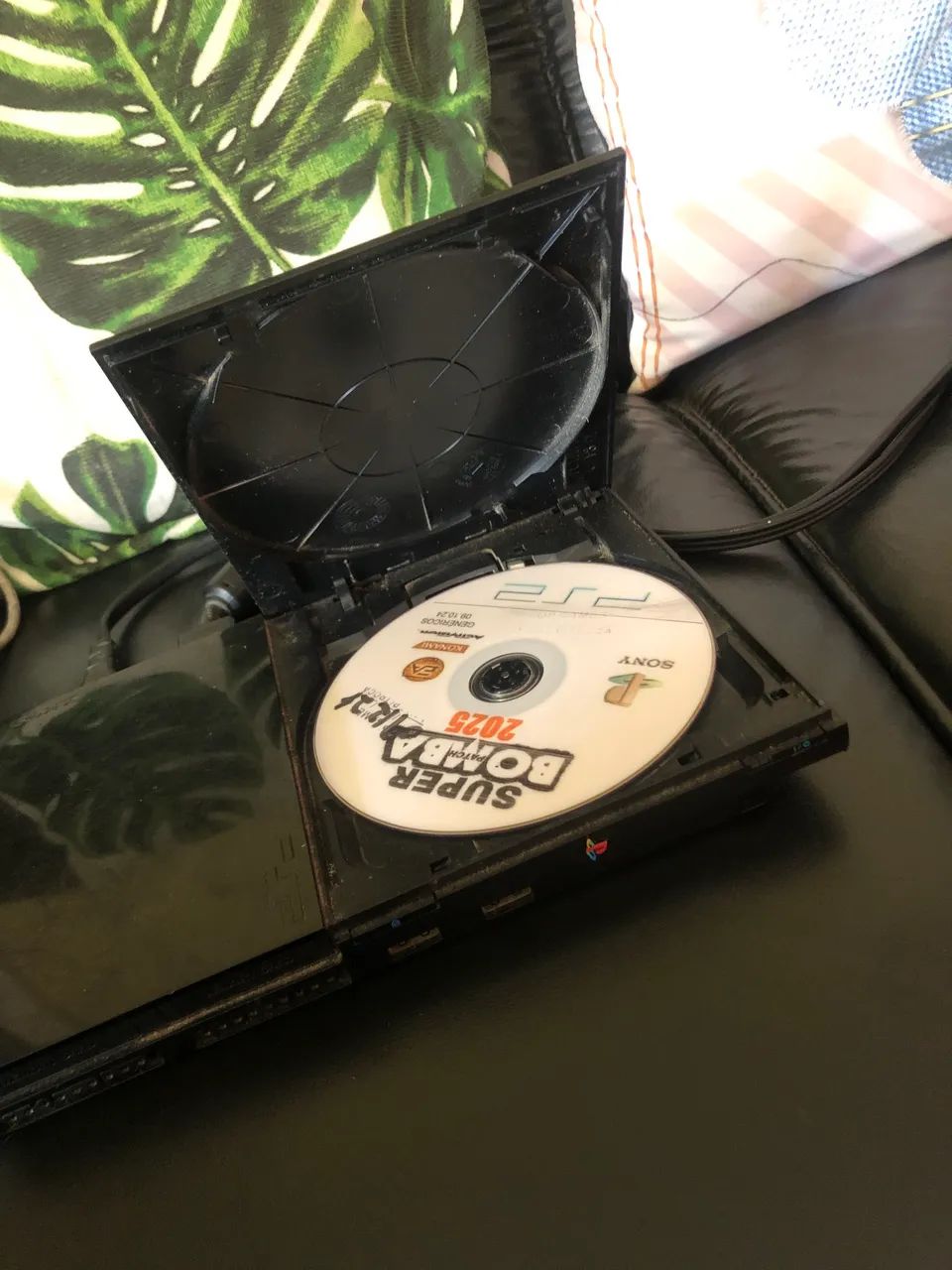 Ps2 slin 1 controle 1 memori card 2 jogos completo  - Foto 2