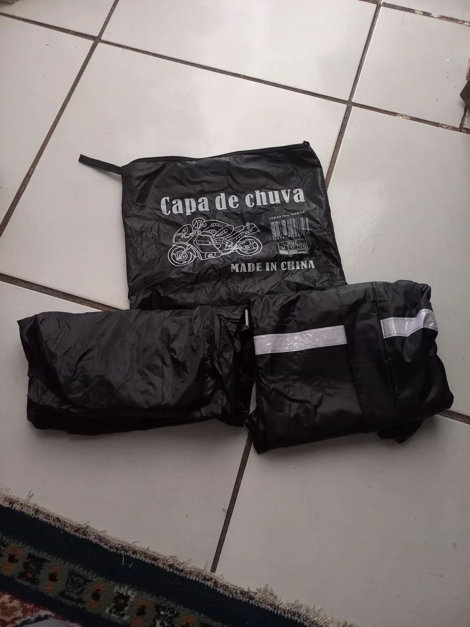 Tenho  uma  capa  de chuva  para  motoboy nova  nunca  usada  e zero  - Foto 3