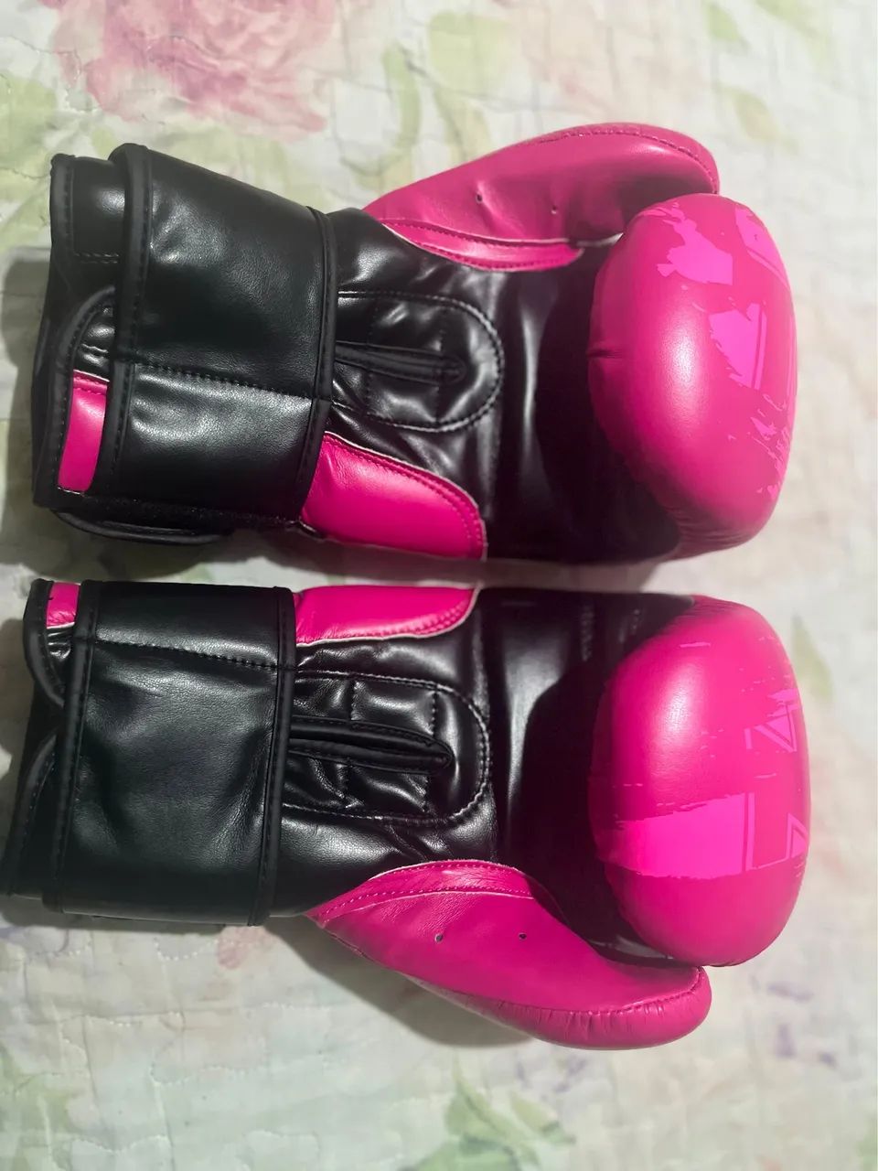 Luvas de boxe rosa  - Foto 2