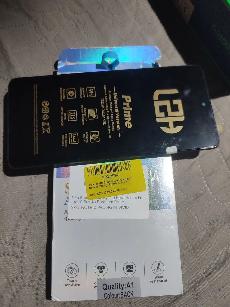 Tela display do  redmim note 10 pro 4g e 5g