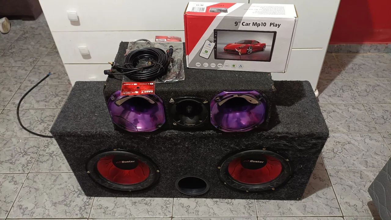 Som automotivo completo