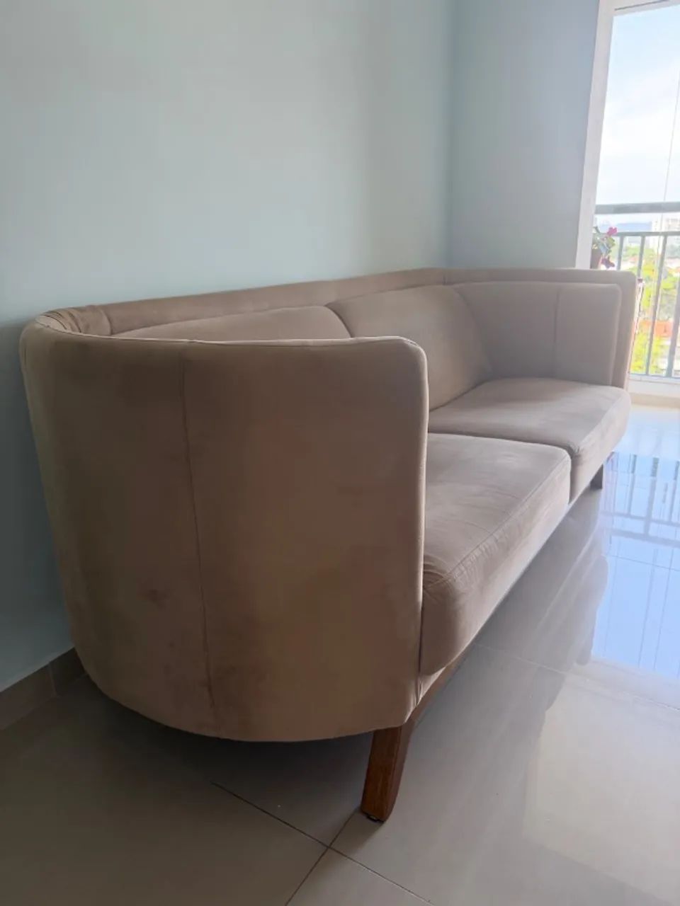 Sofa de tecido 3 lugares - Foto 3