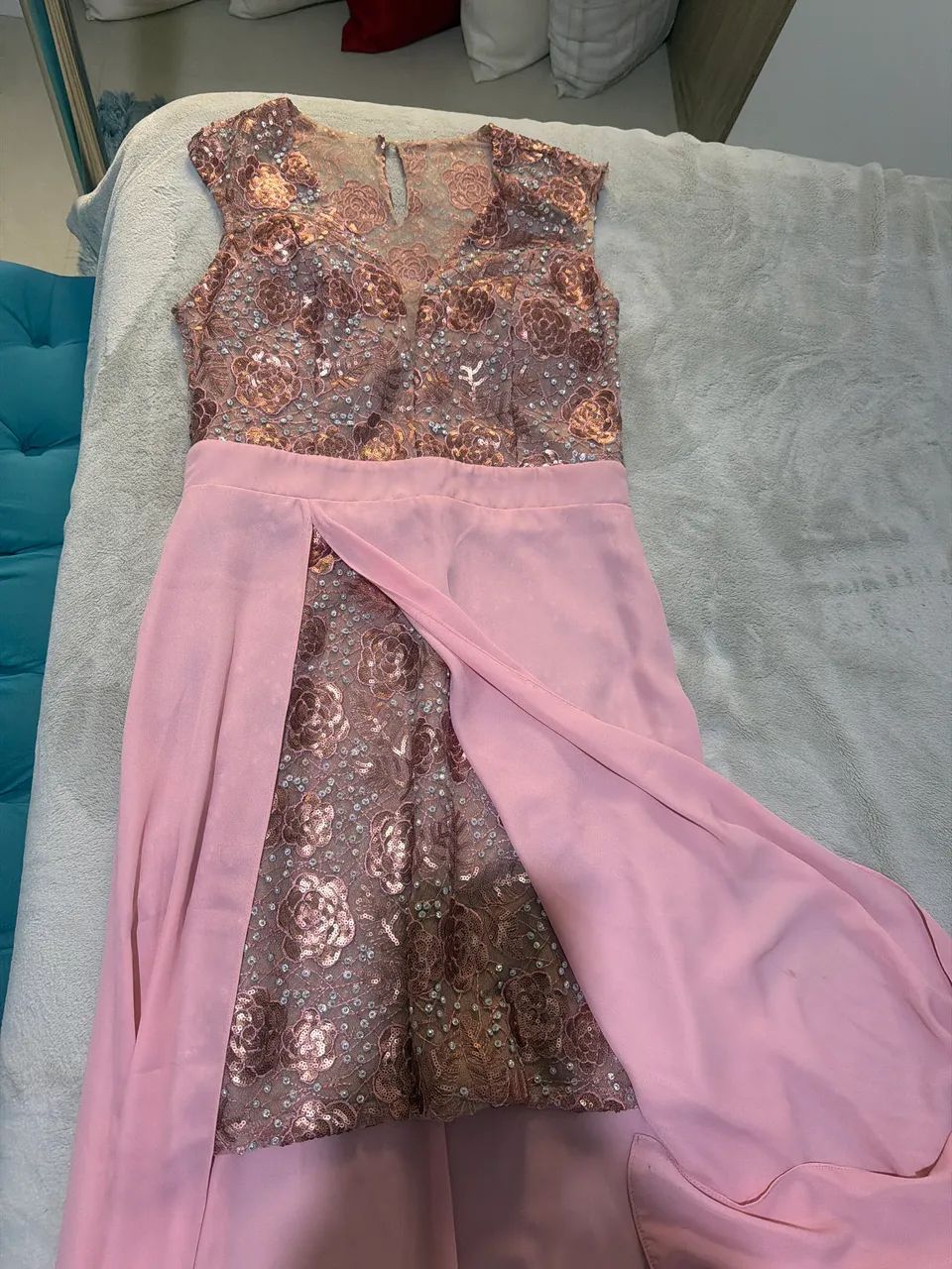 Vestido para festa Rosa queimado - Foto 2