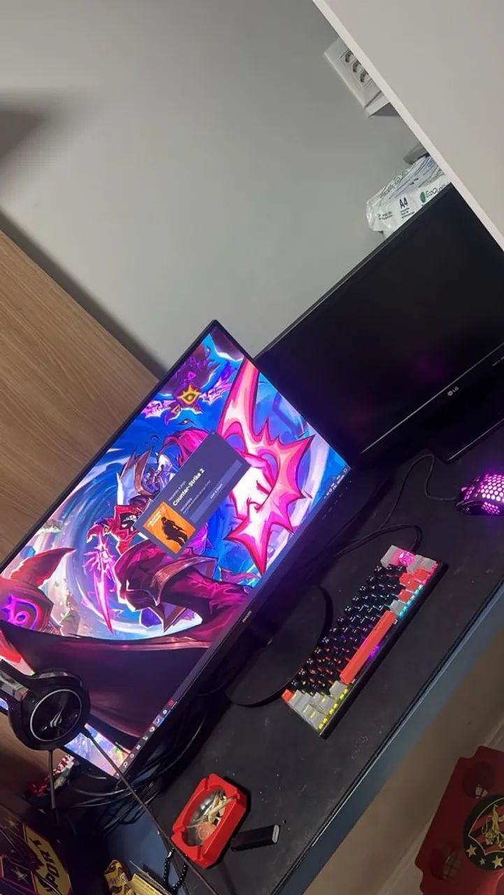 Monitor Phillips 144hz 4 meses de uso 