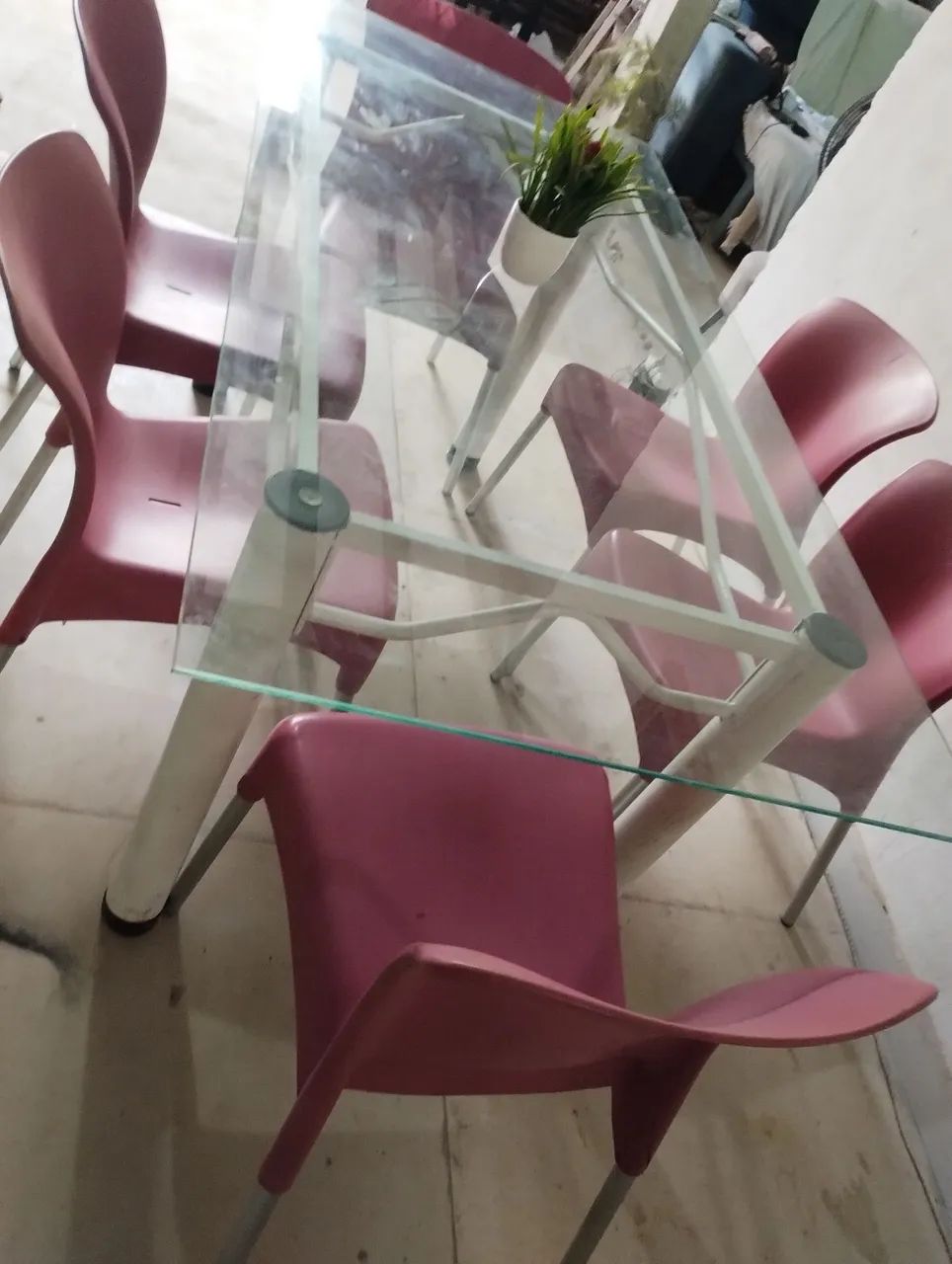 ENTREGO, conjunto de mesa com 6 cadeiras  - Foto 5