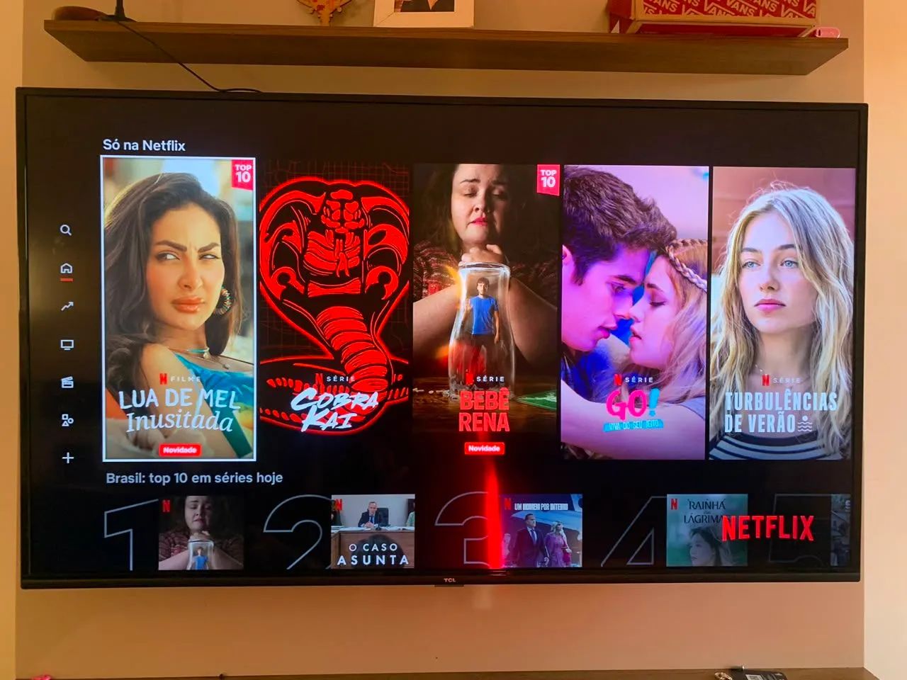 Smart tv 55" polegadas 4k 