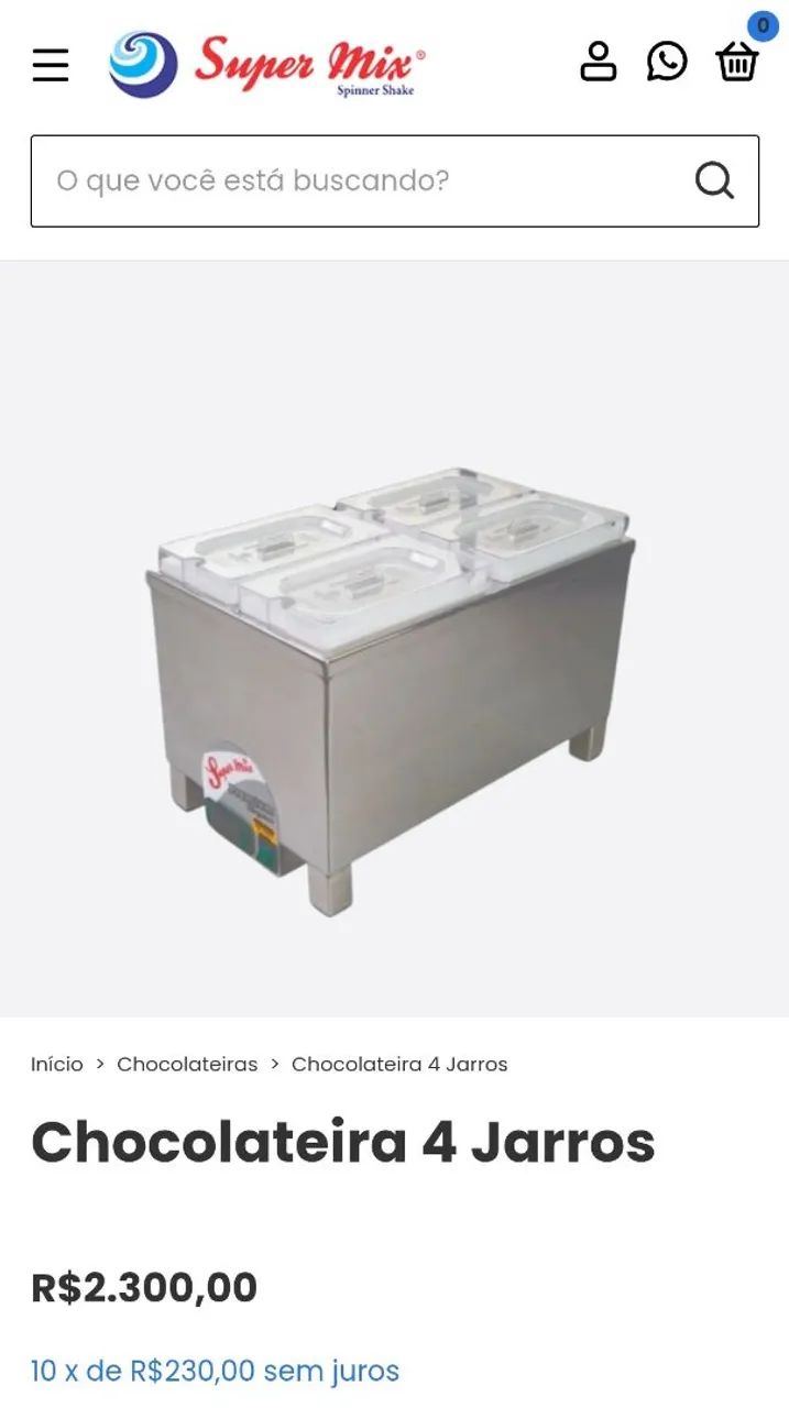 Chocolateira Super Mix Premium - Foto 4
