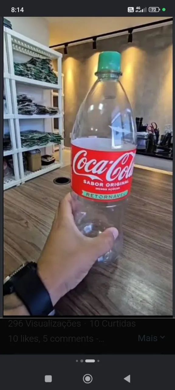 Garrafas pet 2 l retornável 
