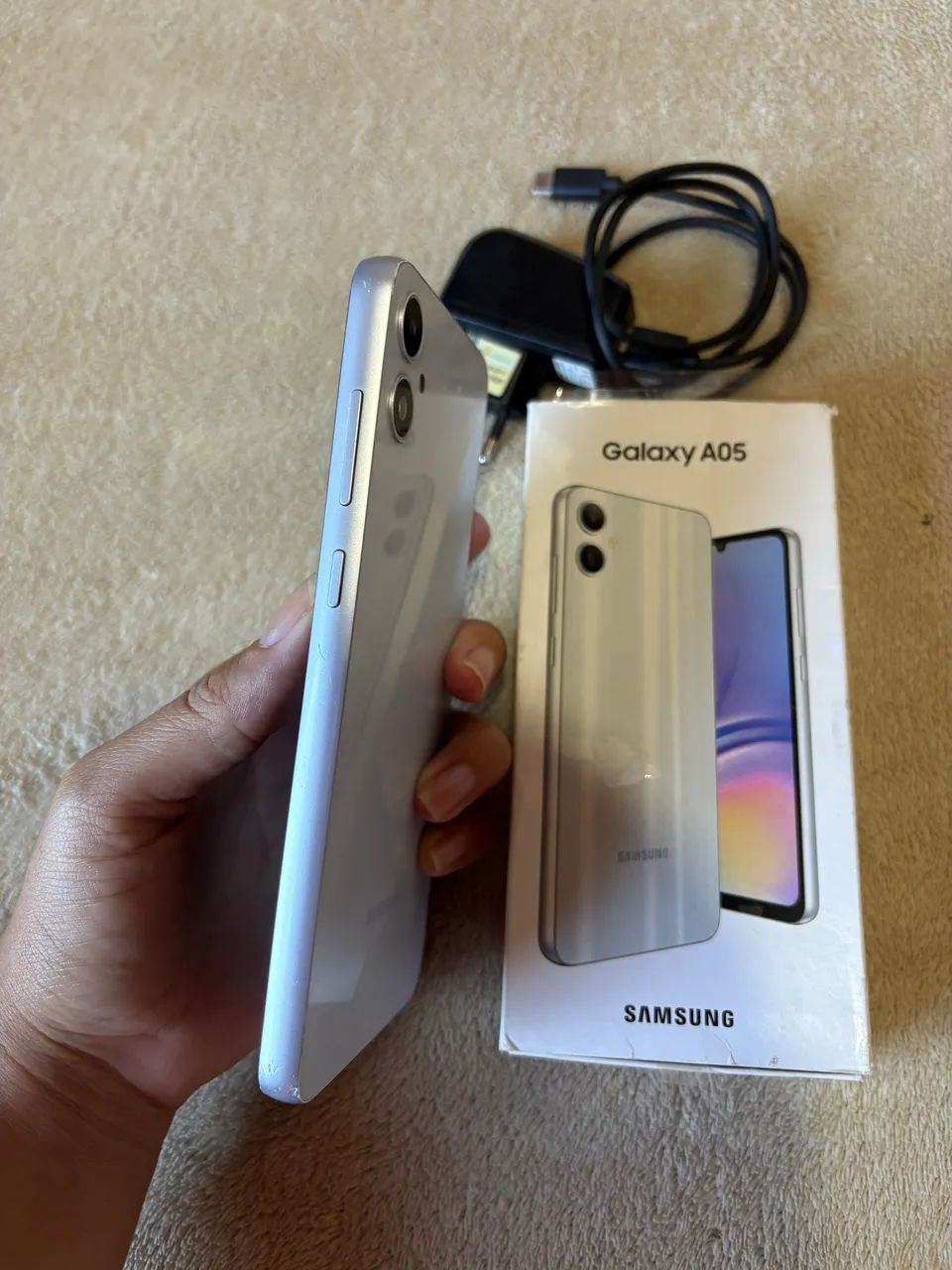 SAMSUNG GALAXY A05 128GB BRANCO - Foto 4
