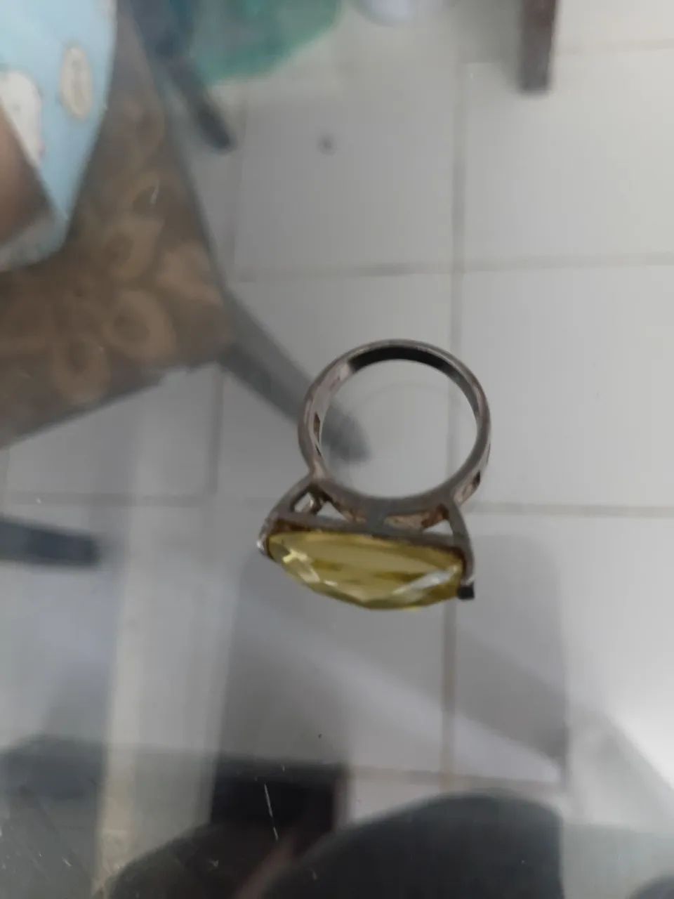 Anel em prata tamanho 18