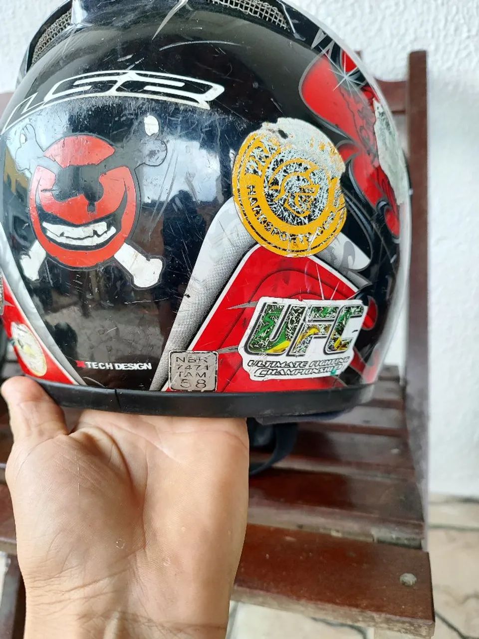 Capacete ls2 tamanho 58  - Foto 2