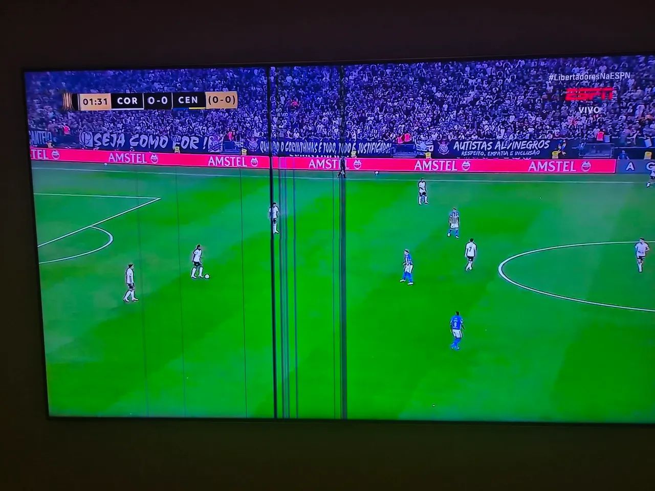 TV QLED com tela defeituosa  - Foto 2