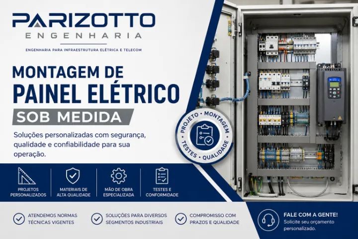 Montagem de Paineis / Quadros Elétricos