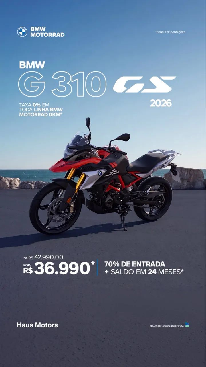 BMW G 310 GS - 2026 