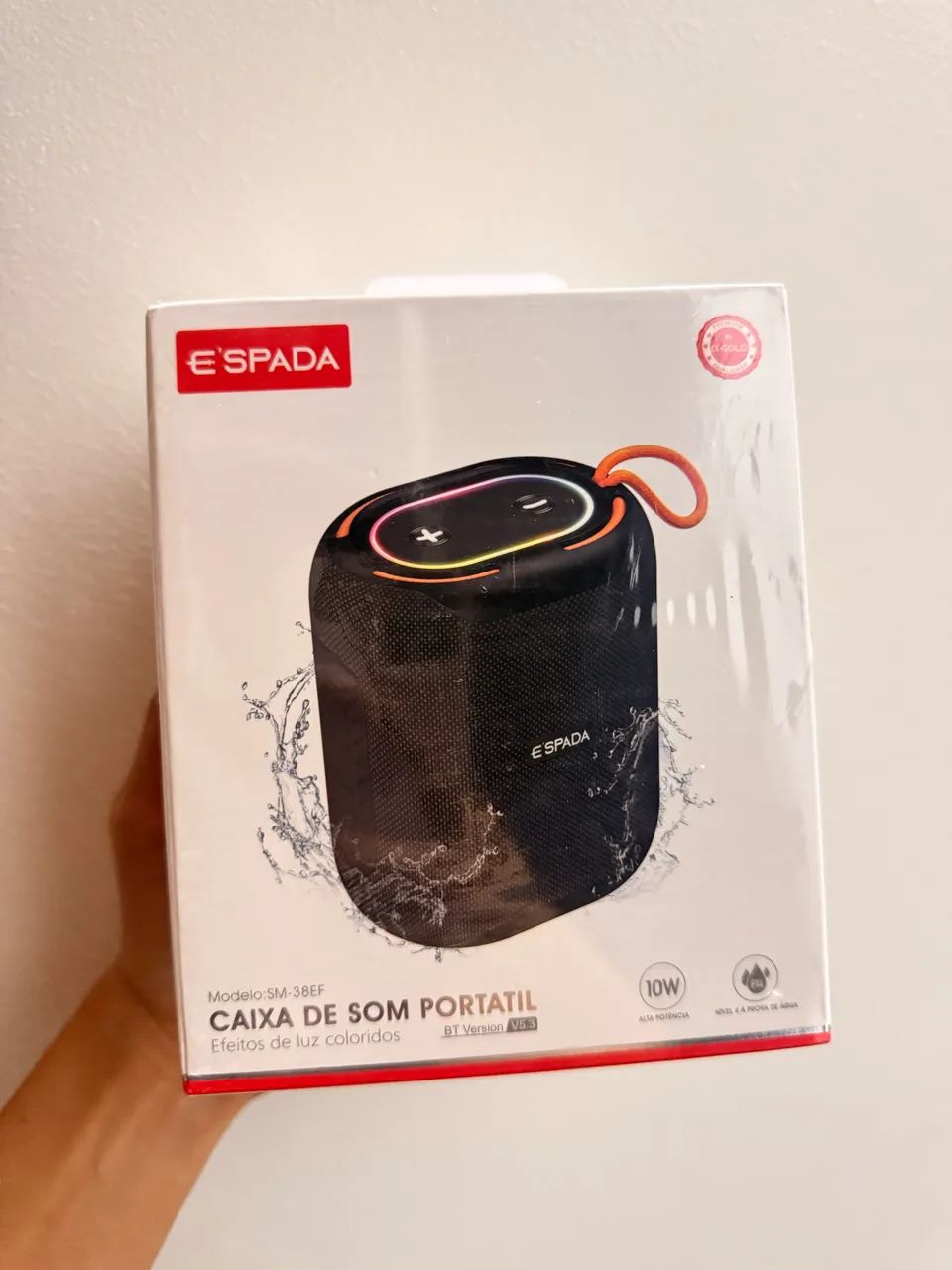 Caixinha de som 