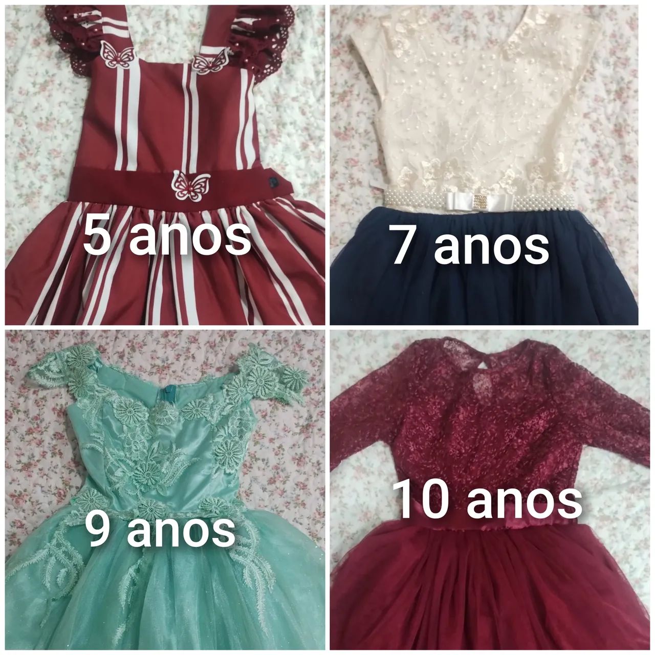 Vestidos Infantis 