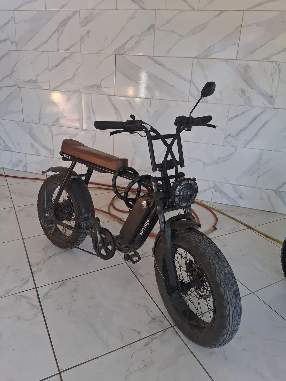 Bicicleta eletrica streetgo s12