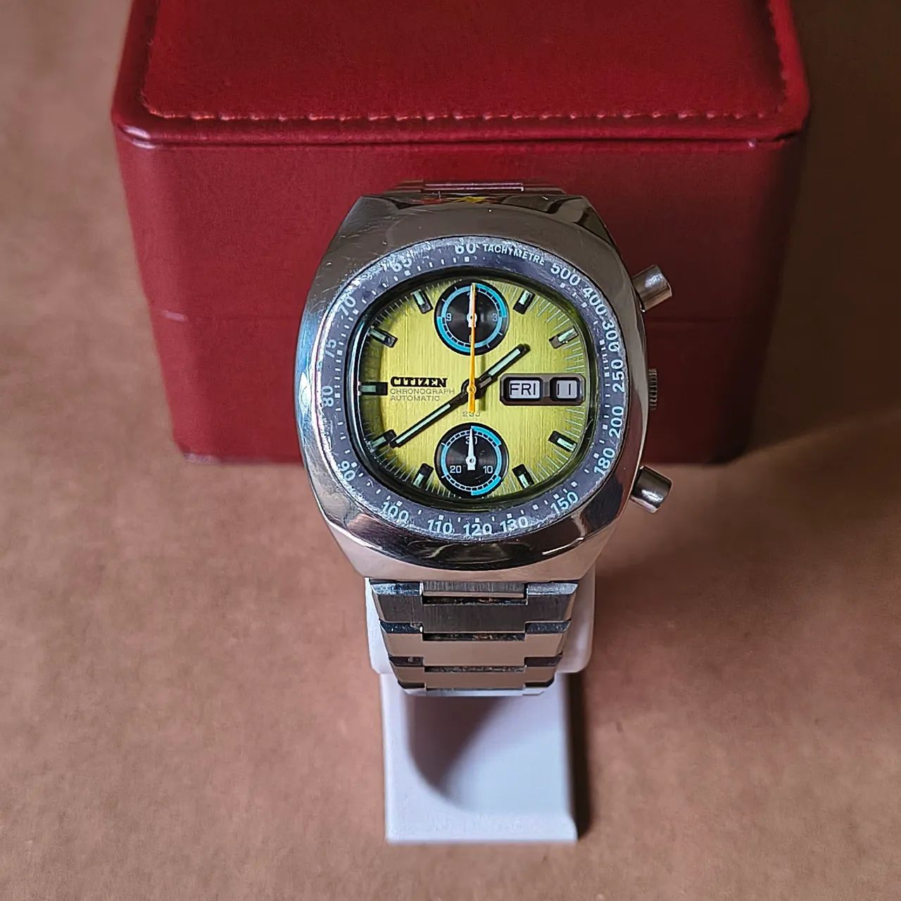 Citizen Chronograph Flyback 8110a REVISADO - Com Estanqueidade 30m - 100% Original