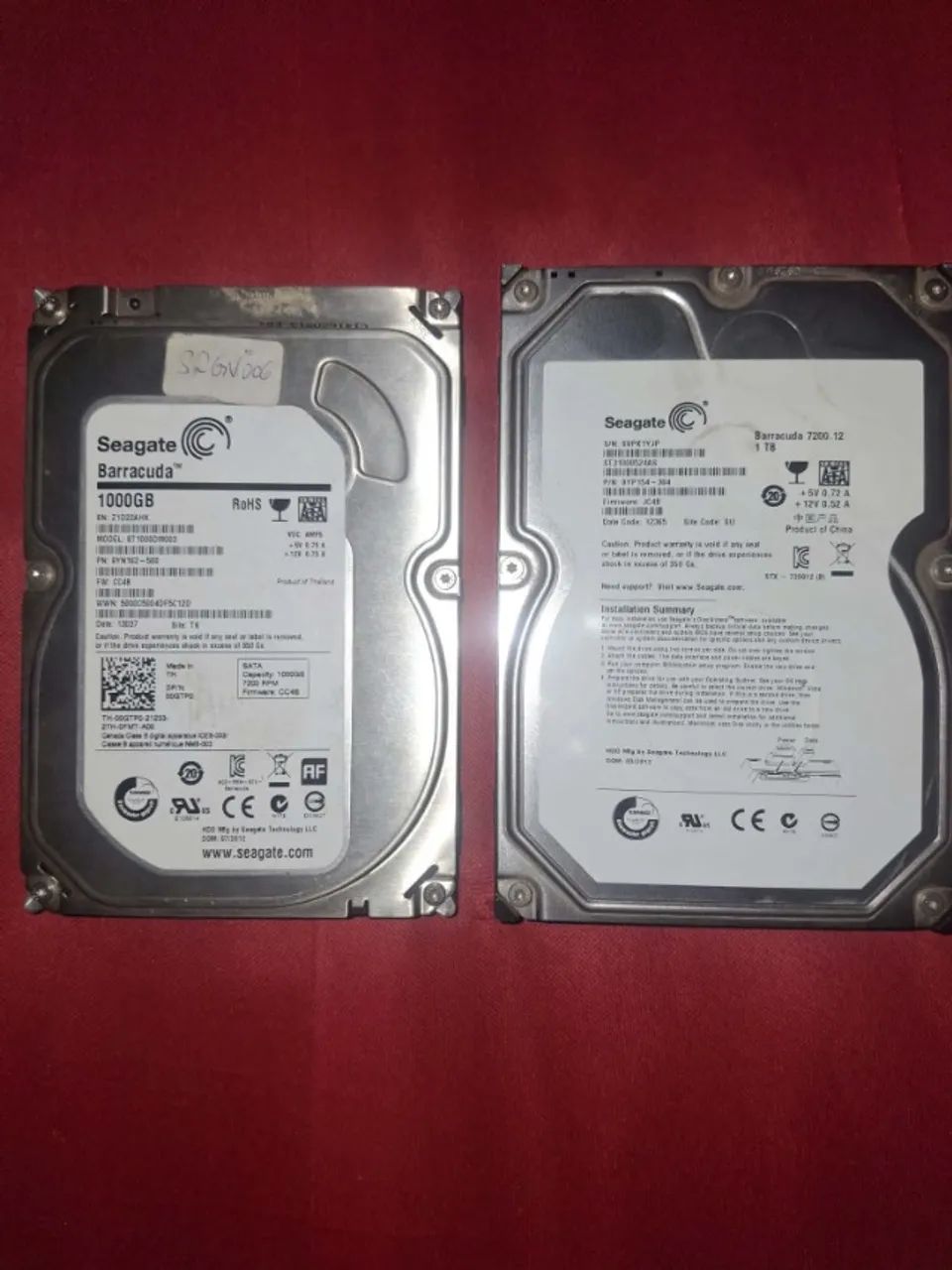 HD SEAGATE BARRACUDA 1TB