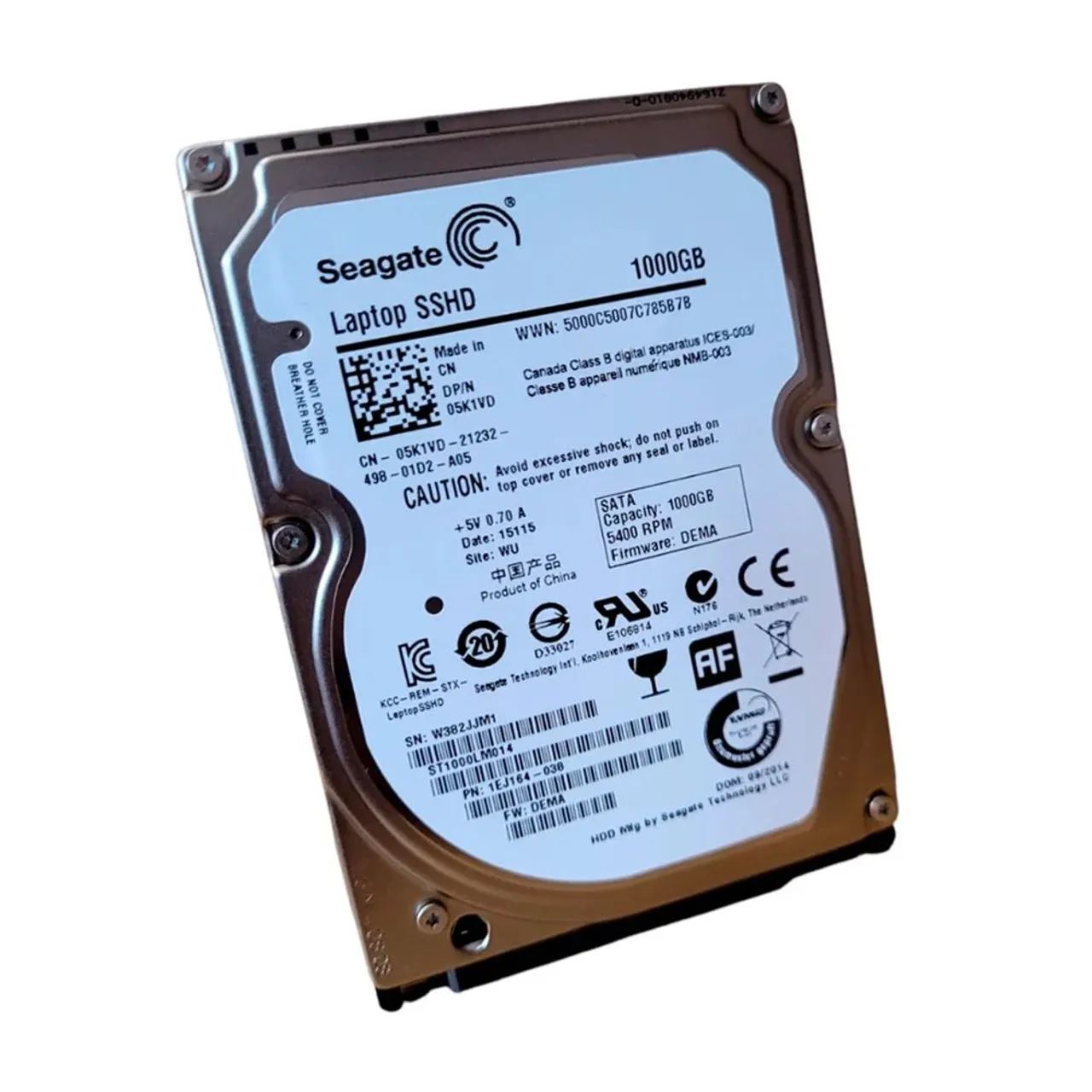 HD SATA 1TB SEAGATE 2.5. - Foto 2