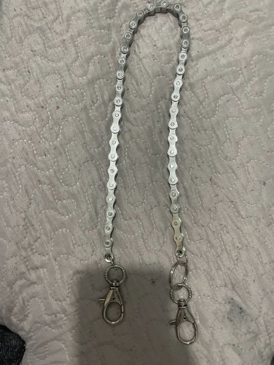 CORRENTE CALÇA AÇO INOX POLIDO  