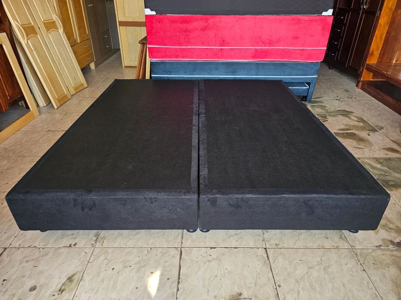 Cama king molas ensacada usada  - Foto 2
