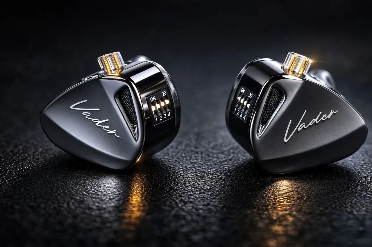 Fone KZ Vader 5 drivers com switch novo e lacrado 