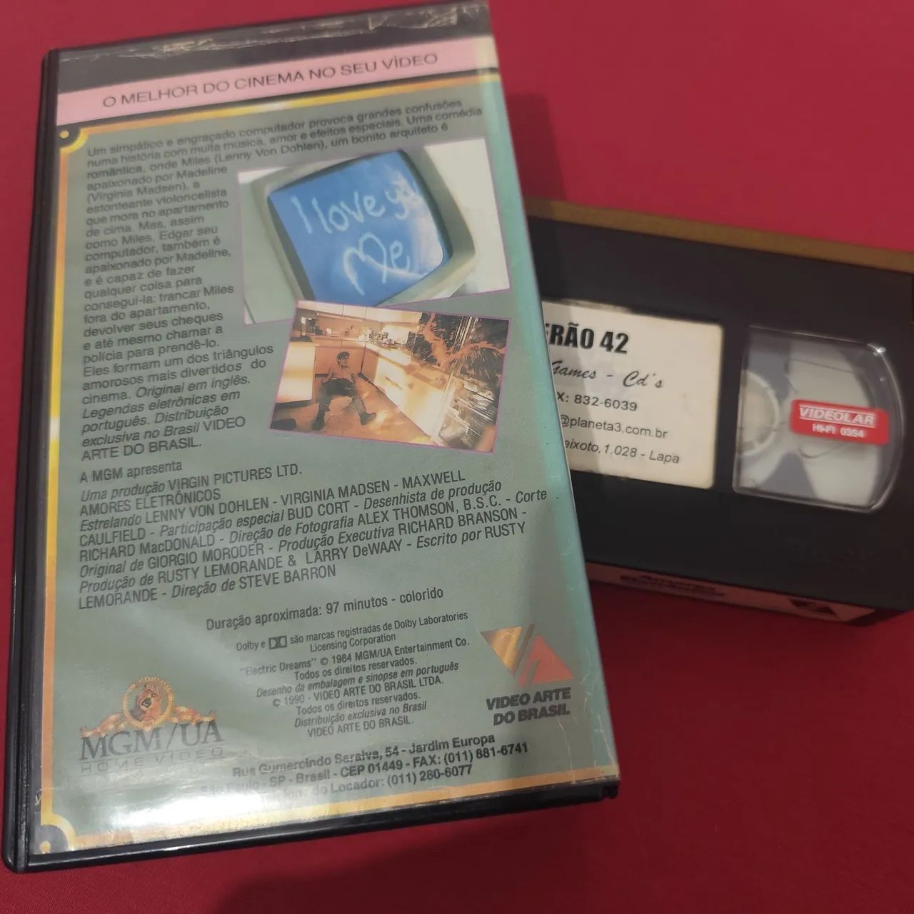 VHS Amores Eletrônicos (VHS) - Foto 2