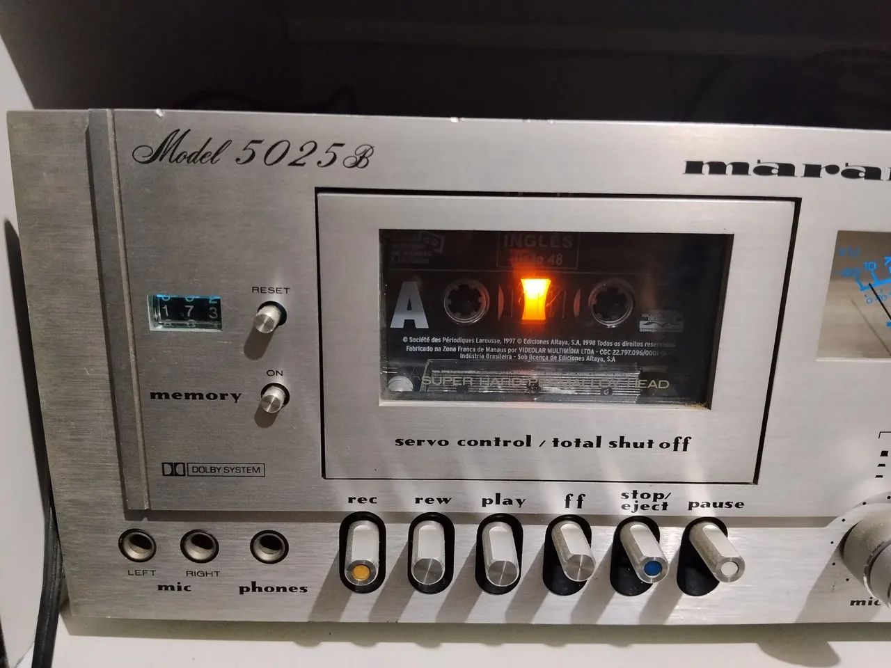 Receiver Marantz 2252B;Tape deck 5025 - Foto 4