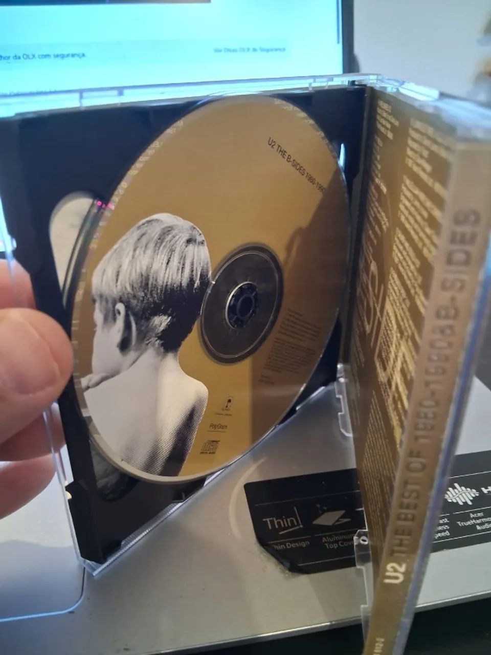 【CD】U2 まとめ売り CD - U2 - The best of (1980-1990) - Duplo, com número serial