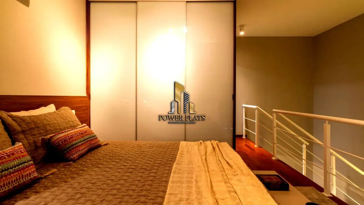 Flat duplex mobiliado para locação 45 m² 1 dormitório com vaga na Cidade Monções próximo à - Foto 10