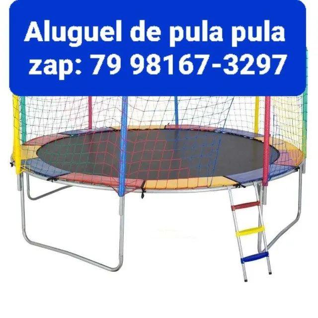 Cama Elástica - Pula Pula para alugar- 3m e 05cm