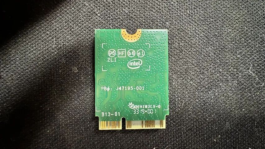 Placa Wi-Fi Intel Wireless-AC 9560NGW + Bluetooth 5.0 para Notebook - Foto 2