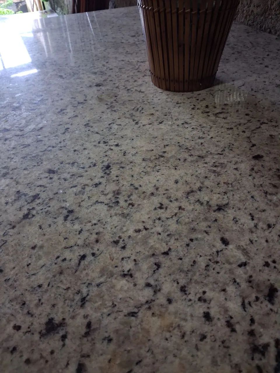 Mesa de janta em granito (Ocre Itabira) - Foto 5