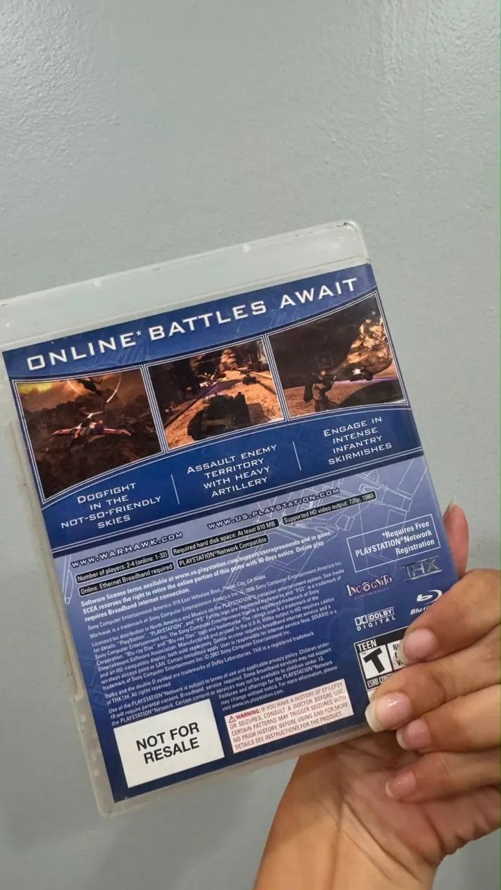 Warhawk PS3 NOT FOR RESALE - Foto 4
